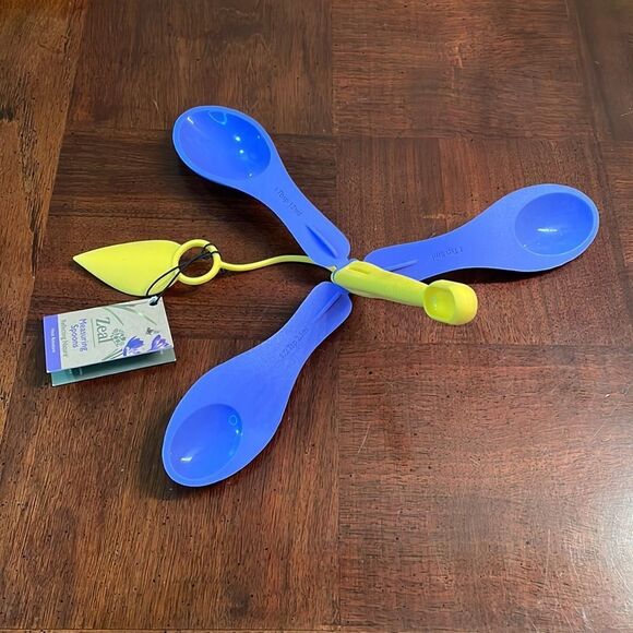 Zeal Tulip Crocus Silicone Measuring Spoon Set - Picture 3 of 8